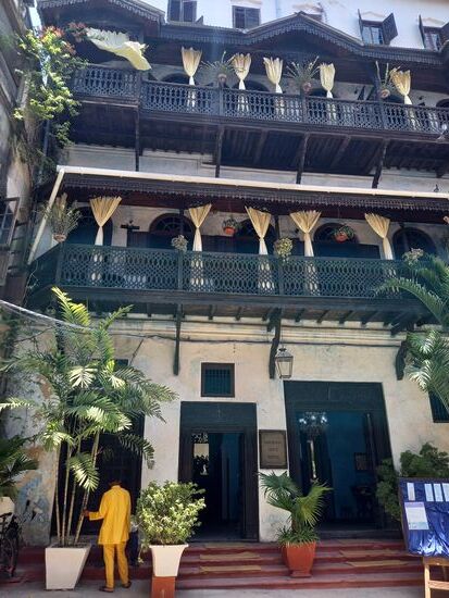 Diese Hotel wurde aufwendig saniert.