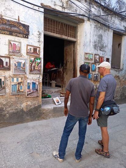 Kunsthandwerk spielt eine große Rolle in der Stadt.