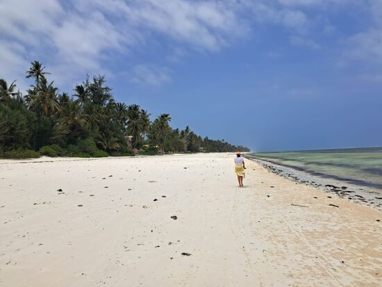 Tägliche Strandspaziergänge