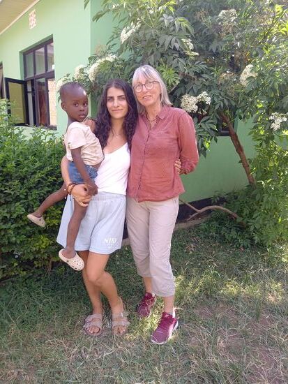 Ehe wir weiter fahren, machen wir noch ein Foto mit Alicia.