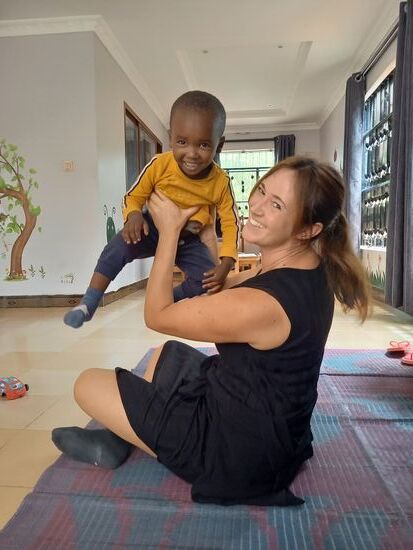 Hangai und Anika haben sichtbar Spaß!