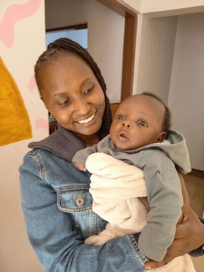 Nuru ist glücklich und ich bin es auch!