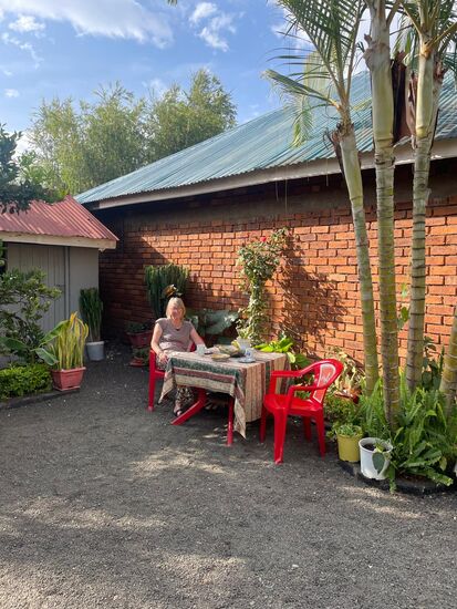 Entspanntes Frühstück