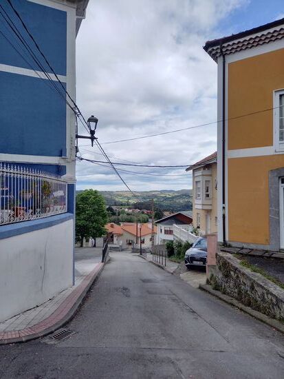 Es ging noch mal steil bergauf, um die Herberge zu erreichen.