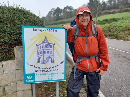 Inzwischen sind es nur noch 280km bis Santiago.