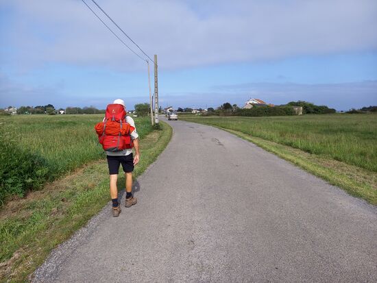 Weiter geht's zum Etappenziel Tapia