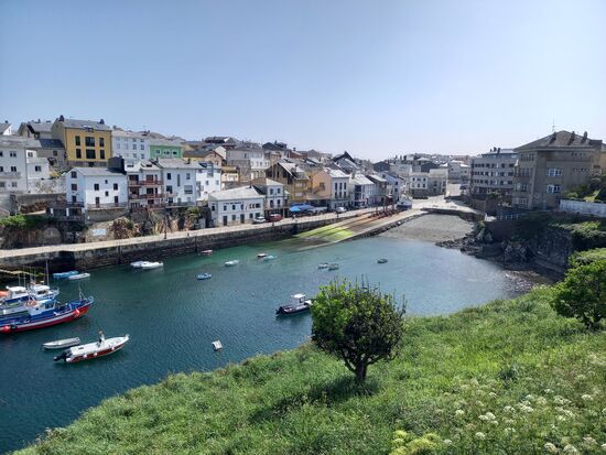 Ein Blick von der gegenüberliegenden Seite.