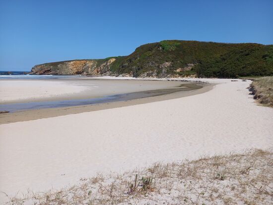 Ein traumhaft breiter Sandstrand