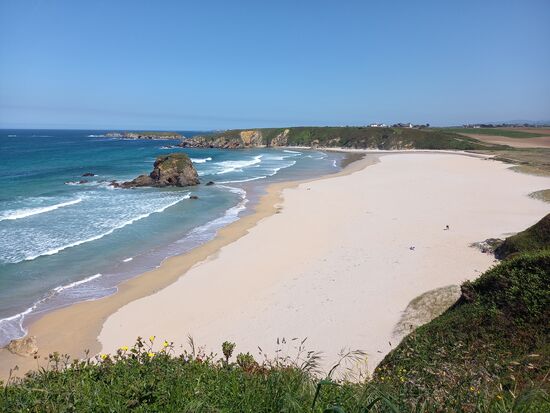 Von einer Anhöhe, ein letzter Blick.