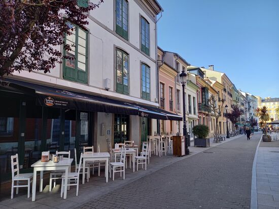 Ribadeo ist eine charmante Stadt.