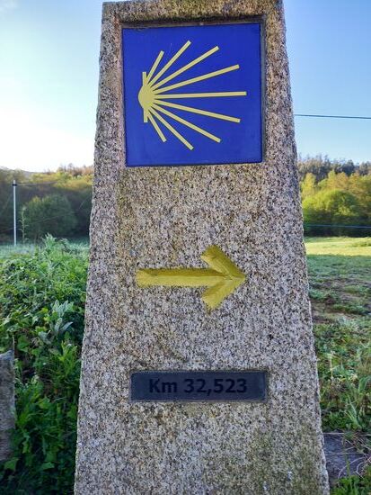 Noch 32,5 km bis Santiago