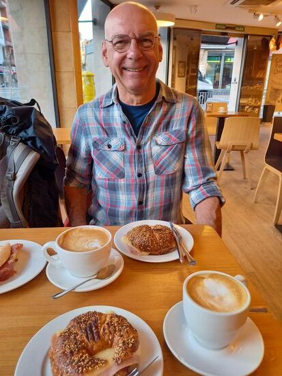 Aber dann erstmal Kaffee und Croisont.