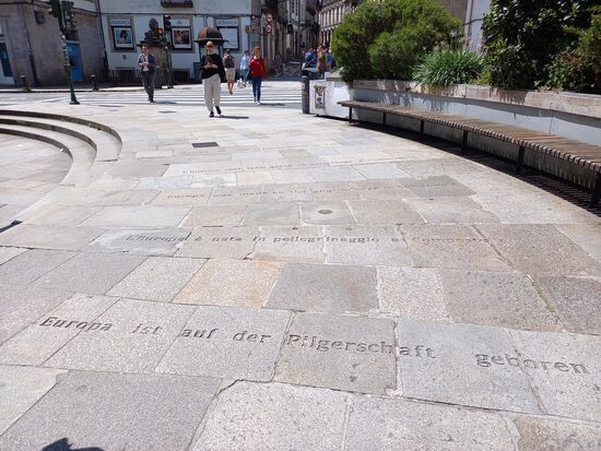 Europa ist auf der Pilgetschaft geboren.