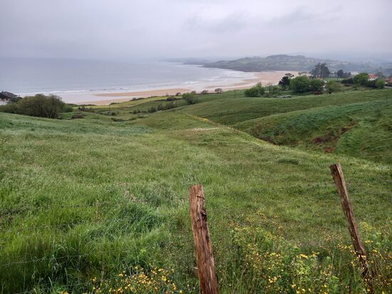 Die Bucht aus der Ferne