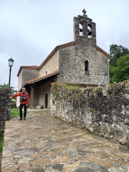 Diese kleine Kapelle im Ort ist leider auch geschlossen d.h wieder kein Stempel.