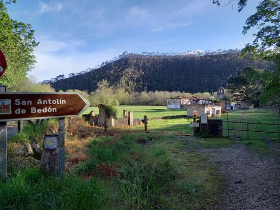 Das San Antolin ist eine Ruine eines ehemaligen Klosters.