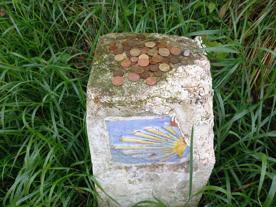 Notgroschen für den Pilger  