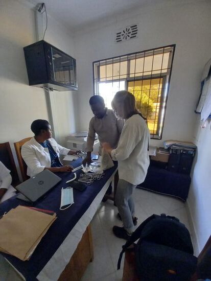 Ich übergebe die Spenden