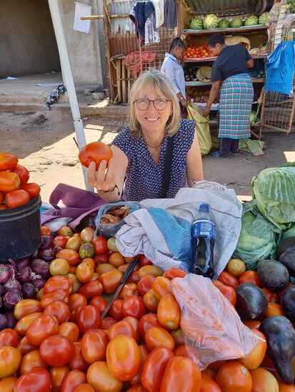 Tomaten zu verkaufen  