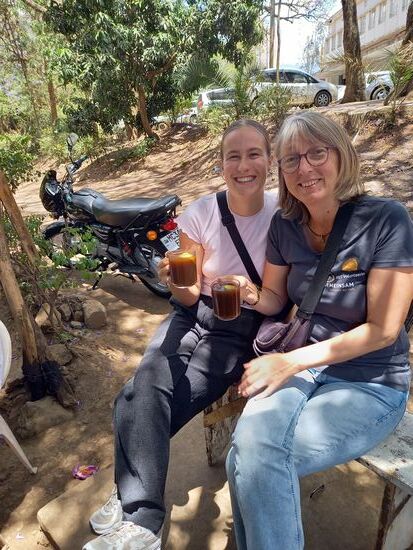 Kaffee mit Ingwer und Lemon, diese Komposition kannte ich bisher nicht.