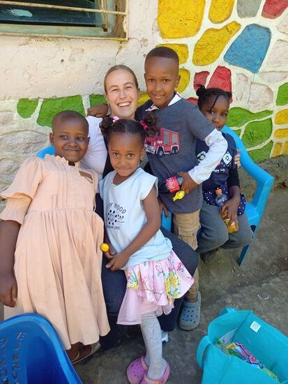 Auch Antonia hat ihre Freude 