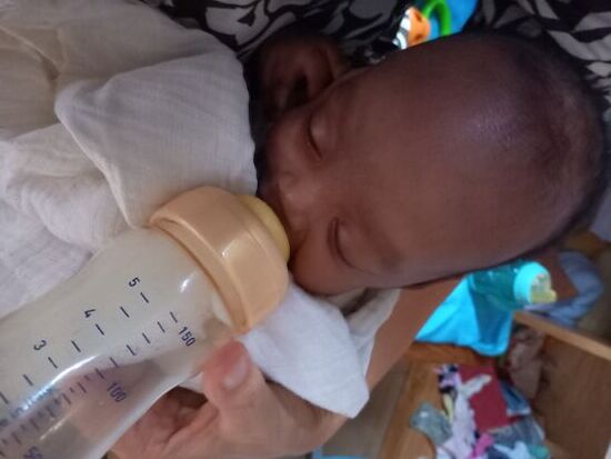 Einige brauchen noch ein Fläschchen