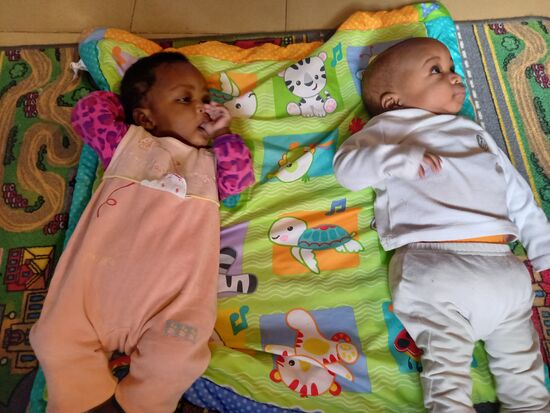 Precious und Joshua sind die Großen unter den Kleinen.