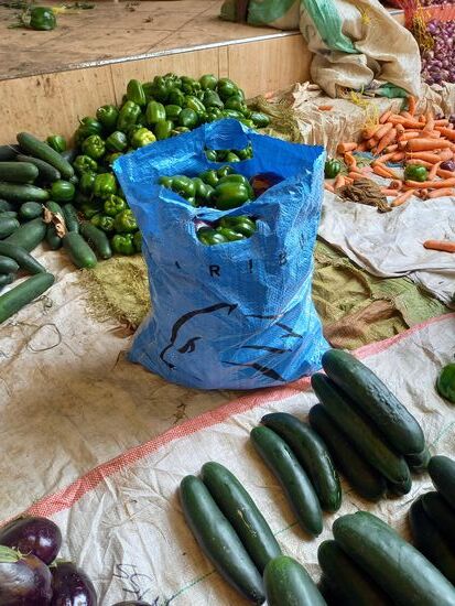 Tüte für Tüte füllt sich