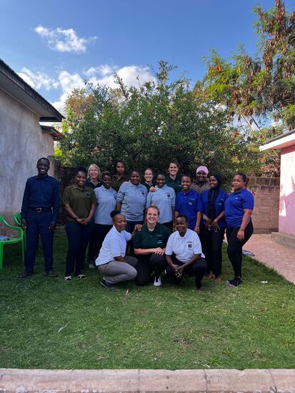 Schließlich gibt es noch ein Gruppenfoto!