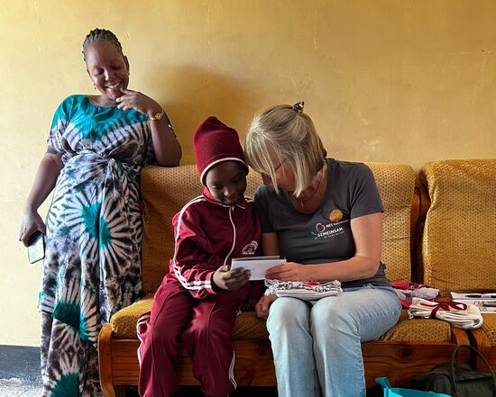 Ich nehme mir für jedes Kind die Zeit, ihnen ihre Post vorzulesen.