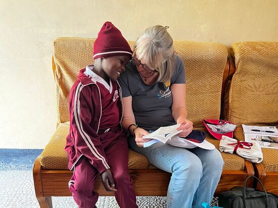 William ist ebenfalls sehr glücklich.