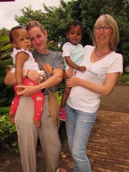 Laura und ich im Februar 2022