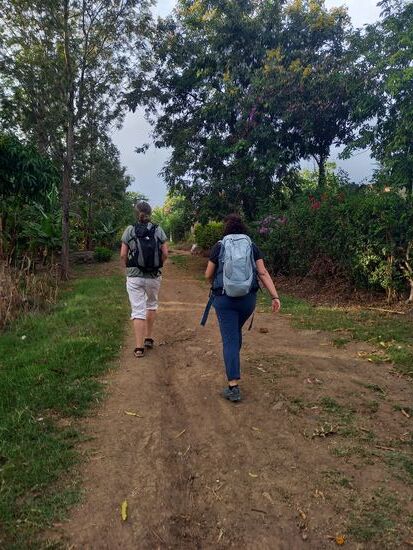 Schließlich machen wir uns am späten Nachmittag auf den Heimweg.