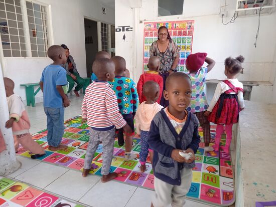 Im Aufenthaltsbereich