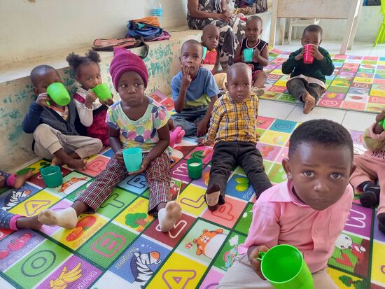 Zum Frühstück gibt es Porridge