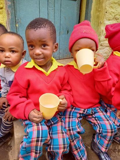 Strahlende Kinderaugen