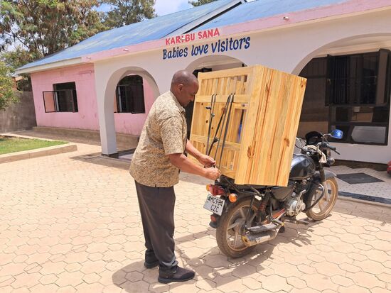 Es gibt einfach nichts, das nicht mit dem Motorrad angeliefert werden kann.