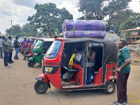 Auf geht's ins Homestay.