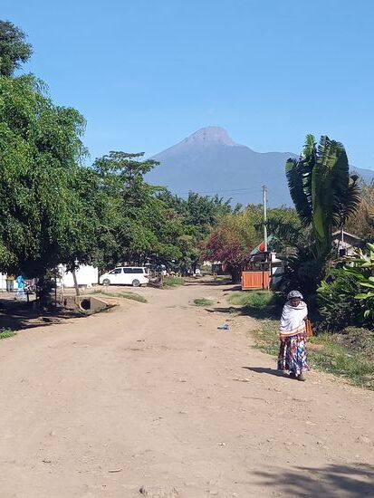 Der Mount Meru zeigt sich von seiner schönsten Seite