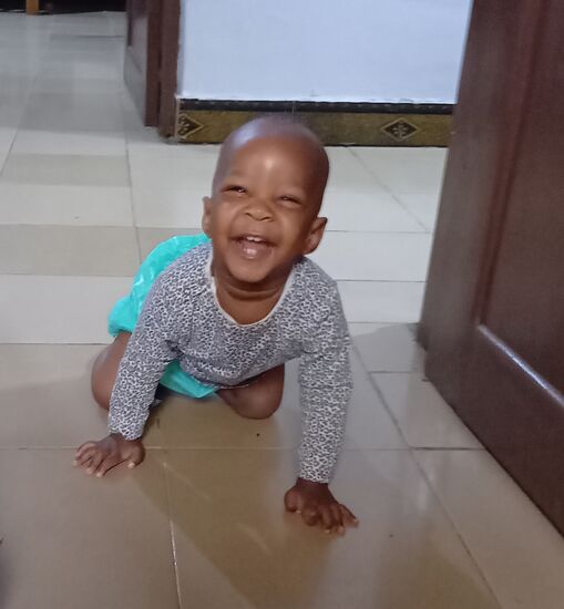 Maliana ist stets vergnügt   Es sind diese strahlenden Augen und das Lachen, die für die viele Arbeit entschädigen.