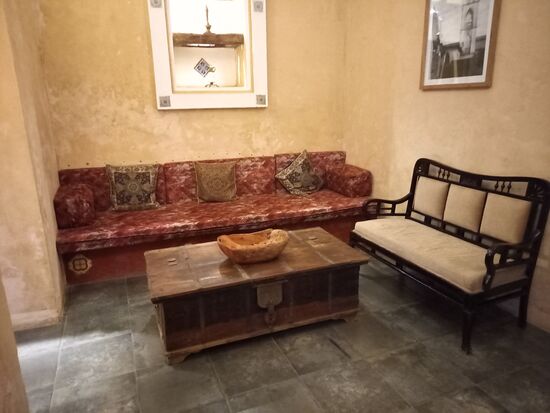 Gemütliche Sitzecken.