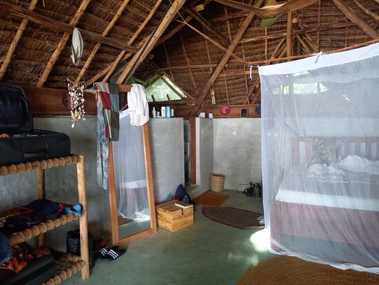 Ein bisschen wie Robinson Cruso.