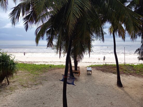 Das Meer direkt vor der Tür - paradisisch.