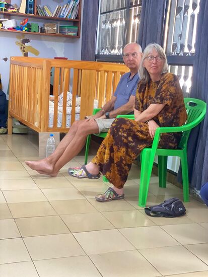 Wir lauschen der Worte.