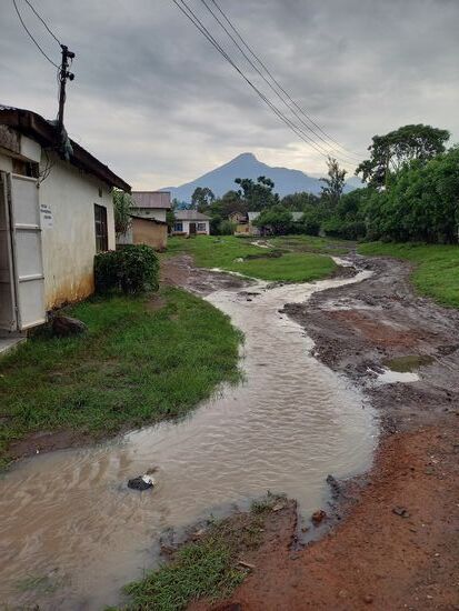 Überall strömt das Wasser