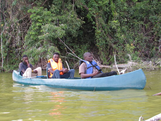 Nach dem Gewusel der Stadt tut die Ruhe auf dem See richtig gut!