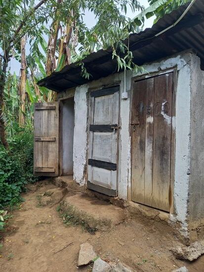 Dann noch schnell auf die Toilette, ehe es weiter geht.