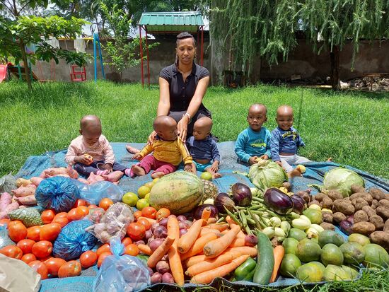 Routine  - jeden Donnerstag gibt es ein Foto vom Wocheneinkauf.