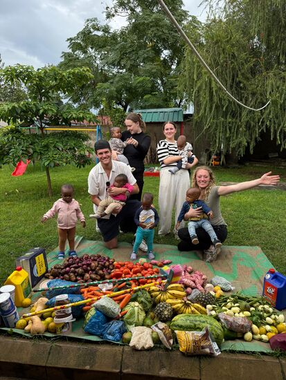 Schließlich das obligatorische Foto vom Einkauf.