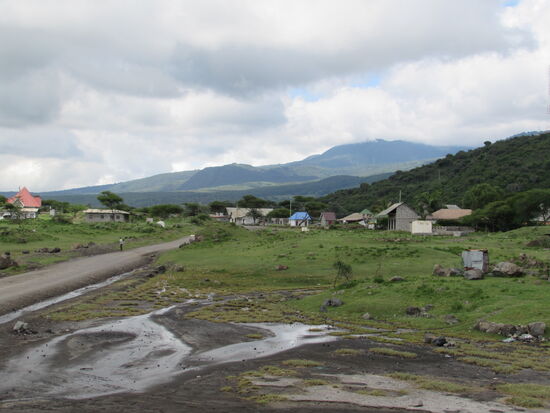 Wir durchqueren kleine Ortschaften.